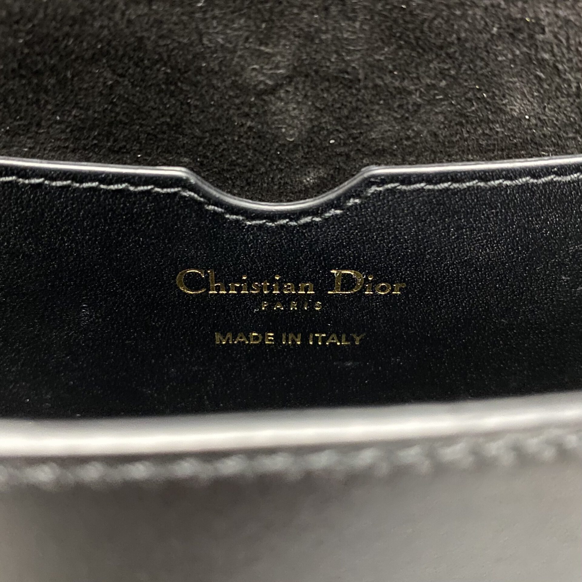 Bolsa Christian Dior Bobby East-West Preta