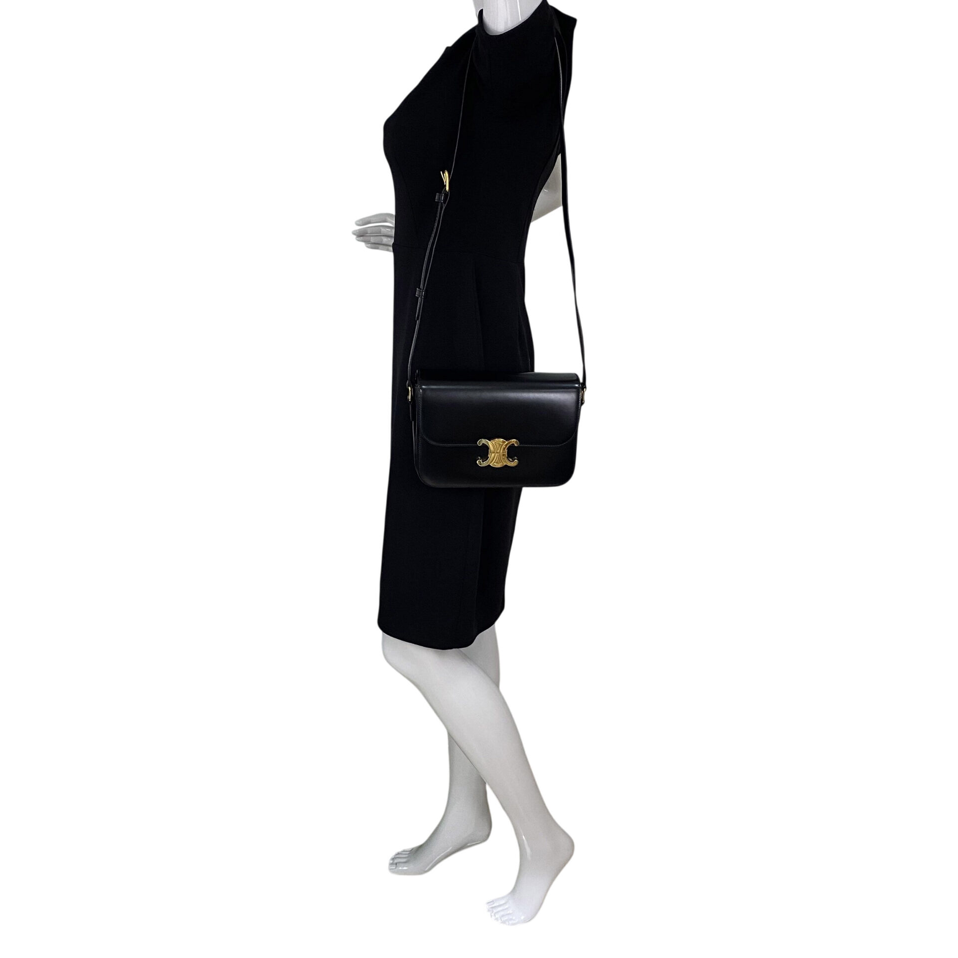 Bolsa Celine Triomphe Preta
