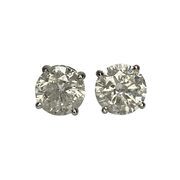 Par de Brincos Solitários - 2.04 ct.