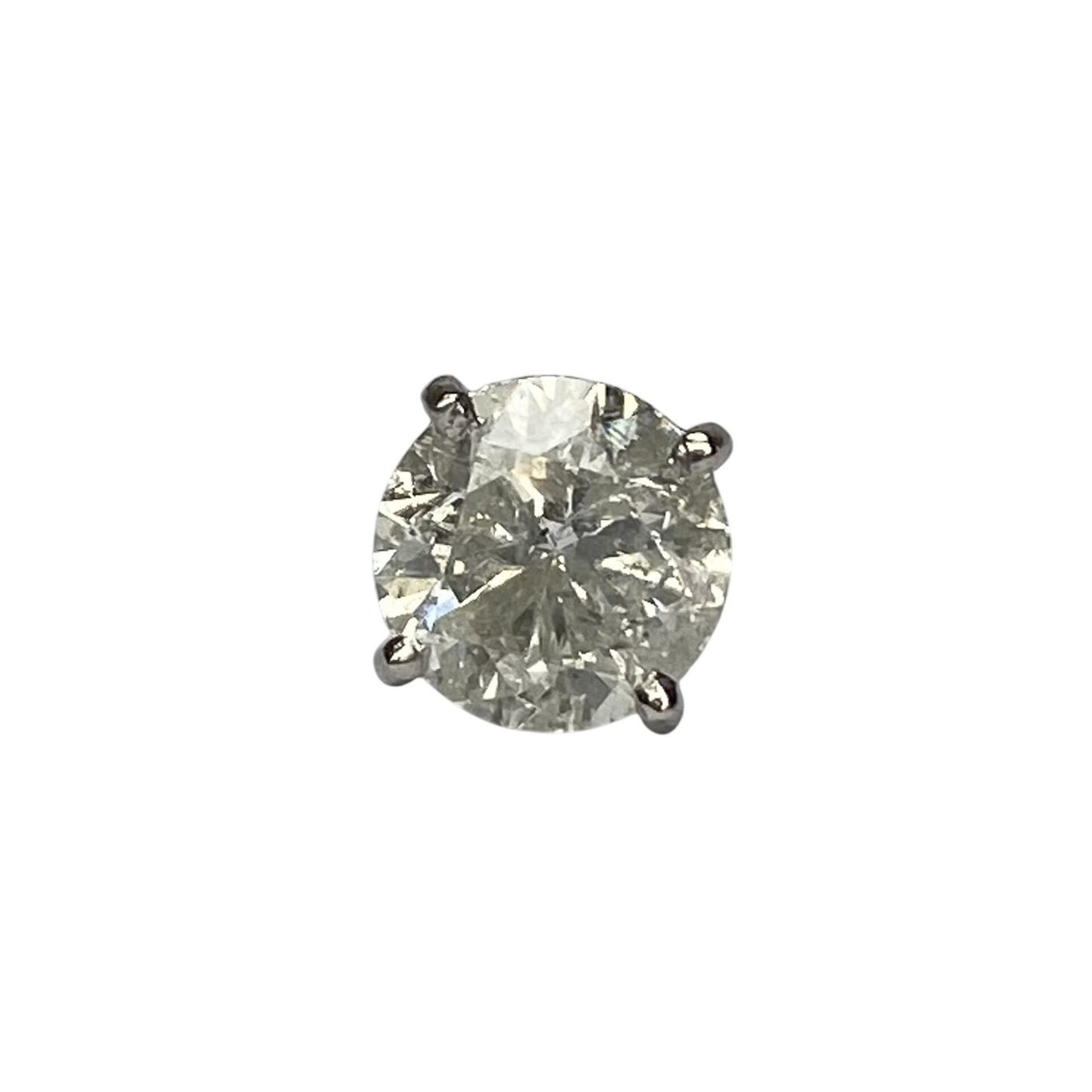 Par de Brincos Solitários - 2.04 ct.
