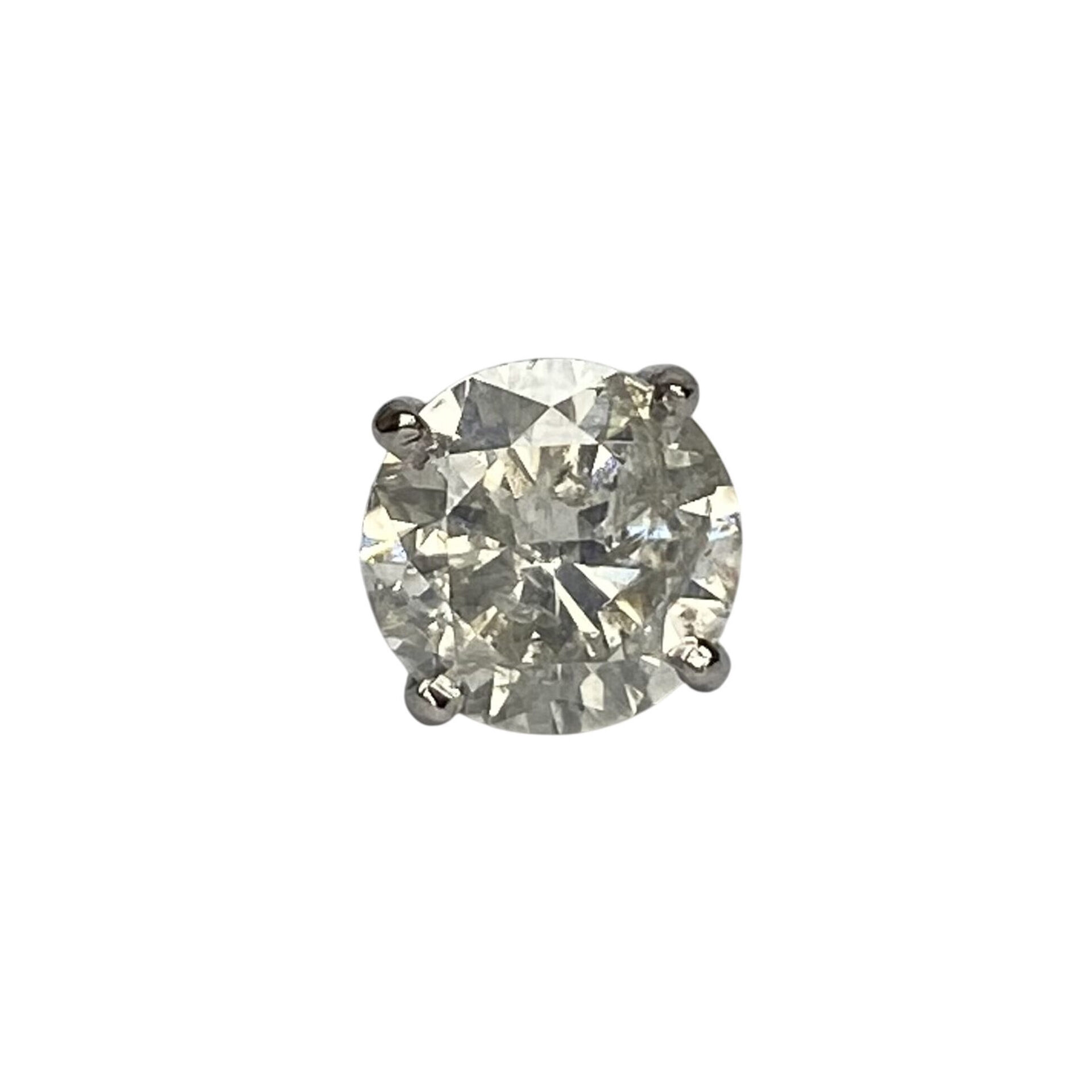 Par de Brincos Solitários - 2.04 ct.