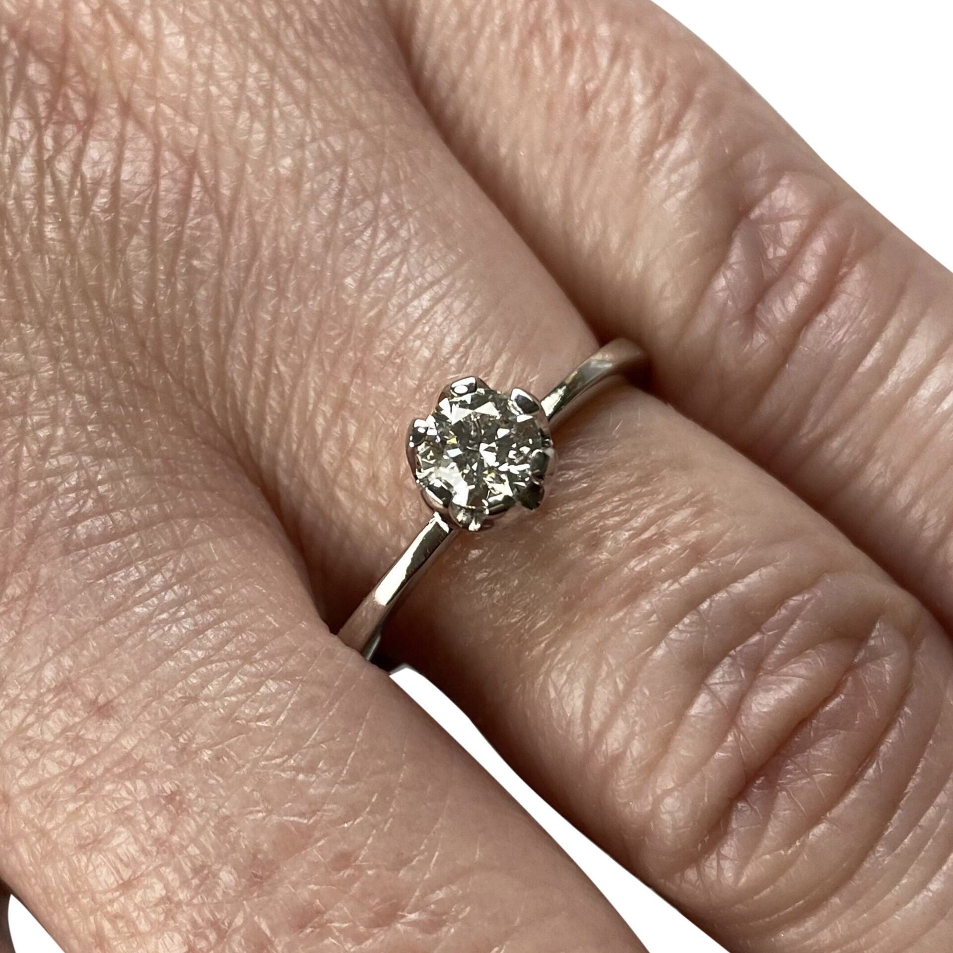 Anel Solitário - 0.40 ct