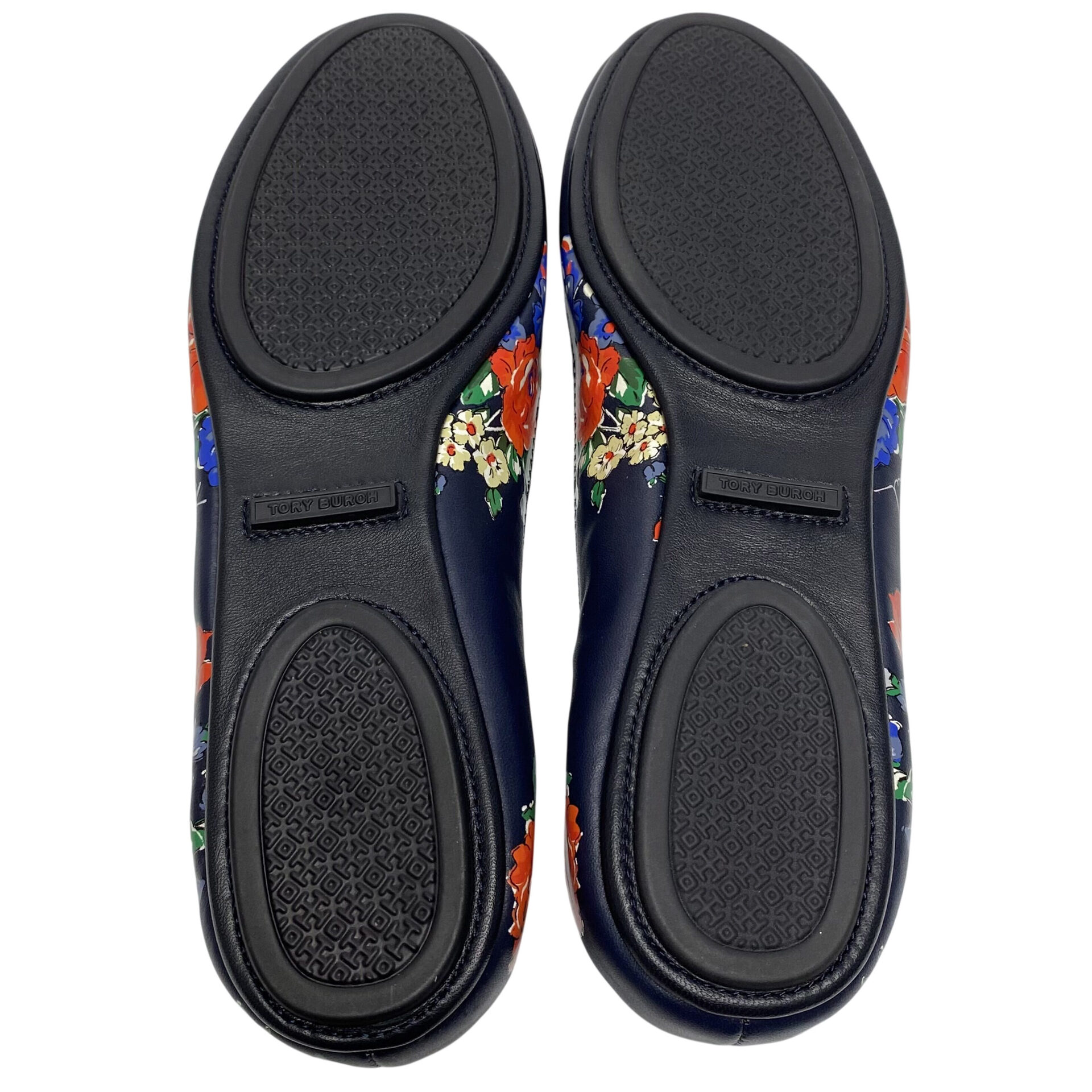 Sapatilha Tory Burch Couro Marinho