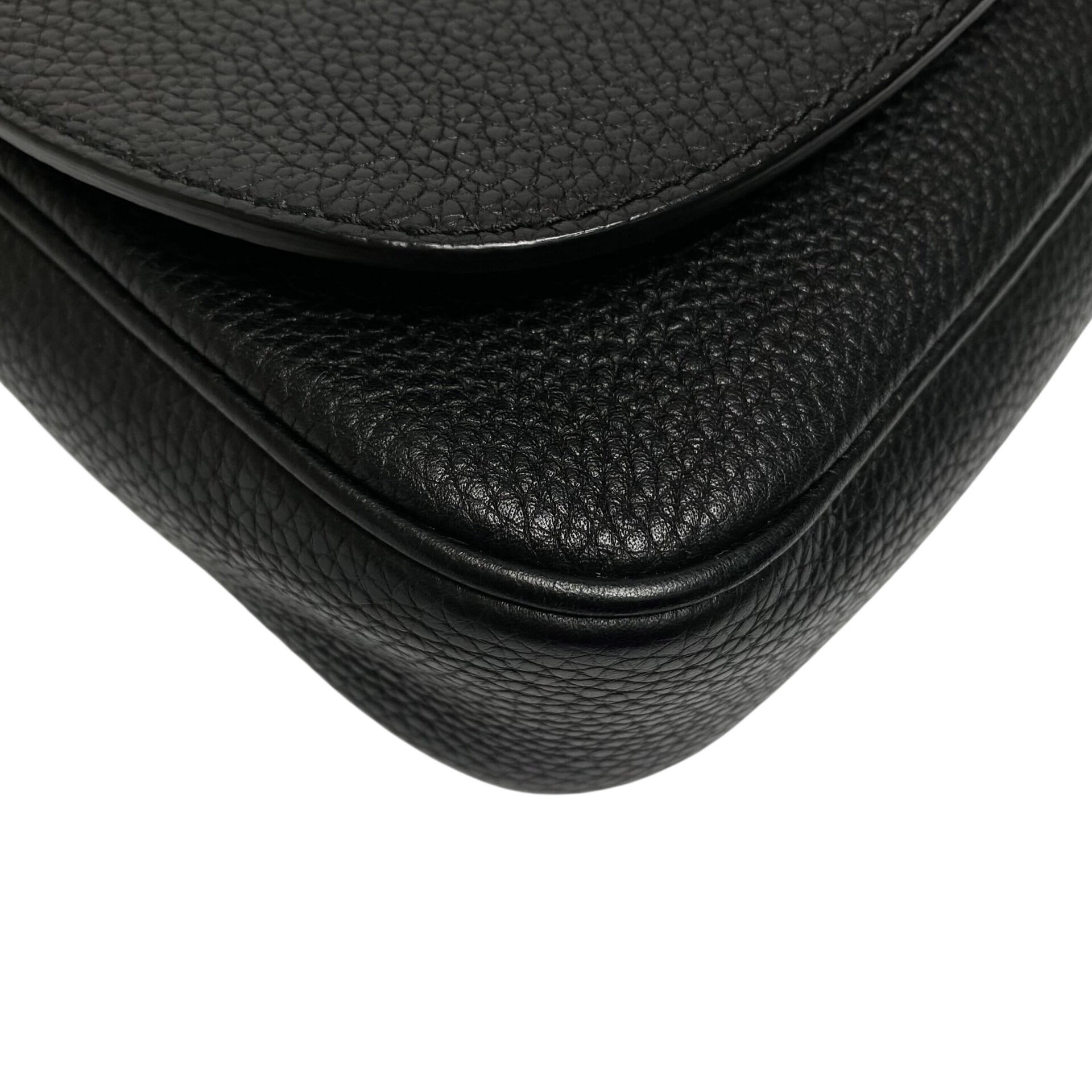 Bolsa Gucci Soho Chain Flap Preta