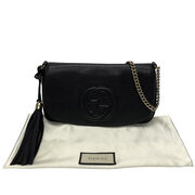Bolsa Gucci Soho Chain Flap Preta