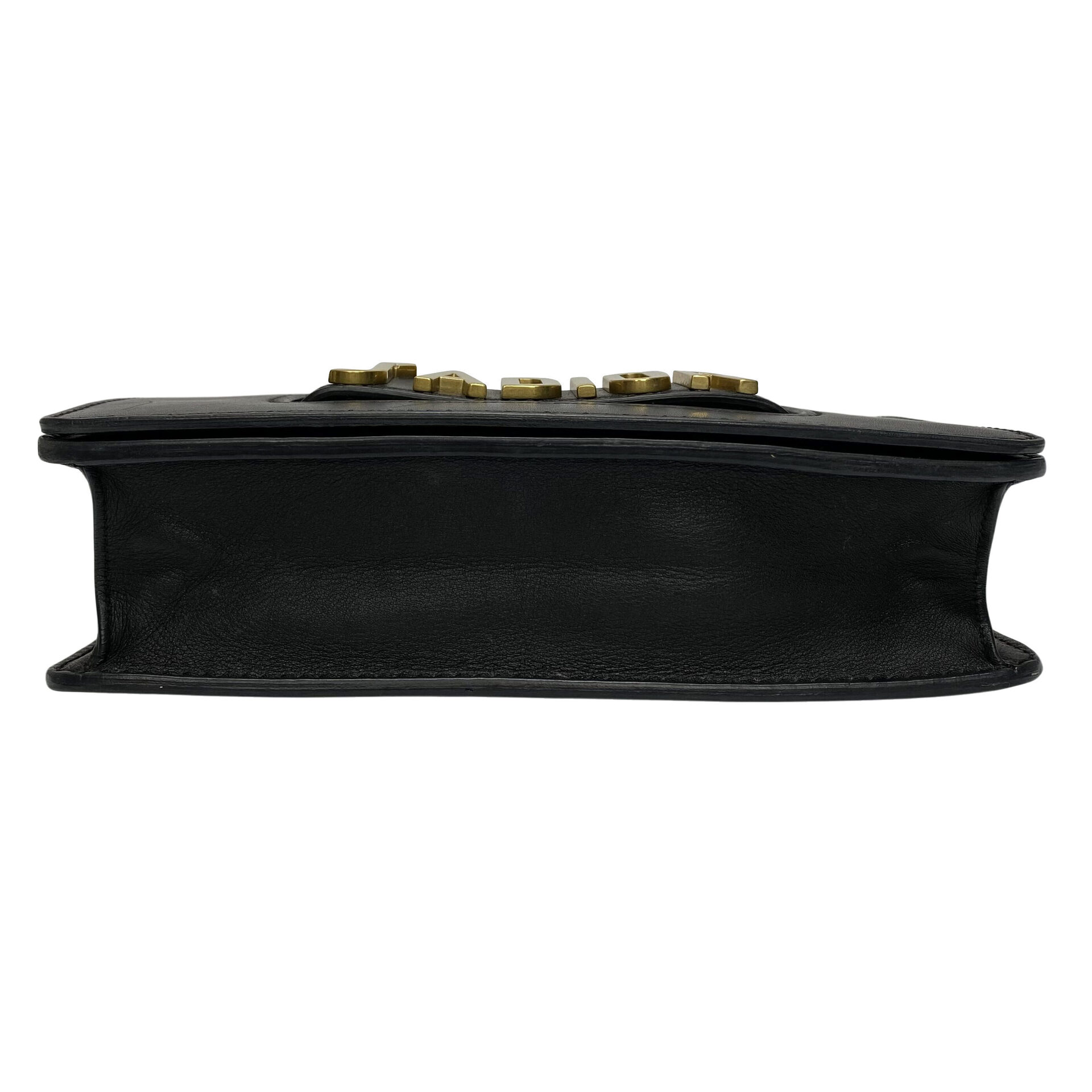 Bolsa Christian Dior J´Adior Flap Preta
