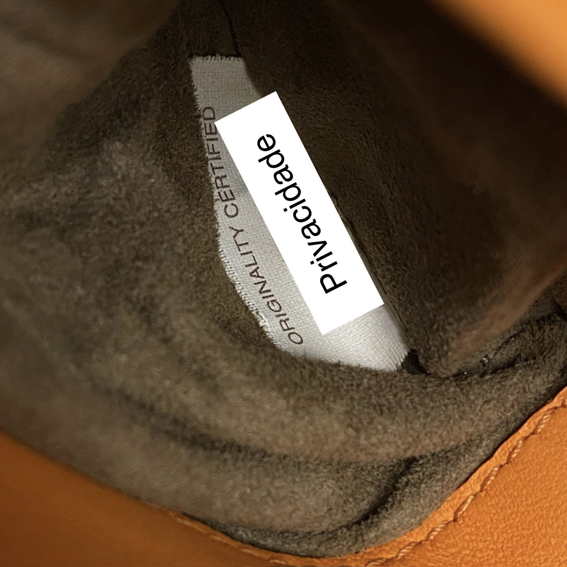Bolsa Bottega Veneta Olímpia Intrecciato Laranja