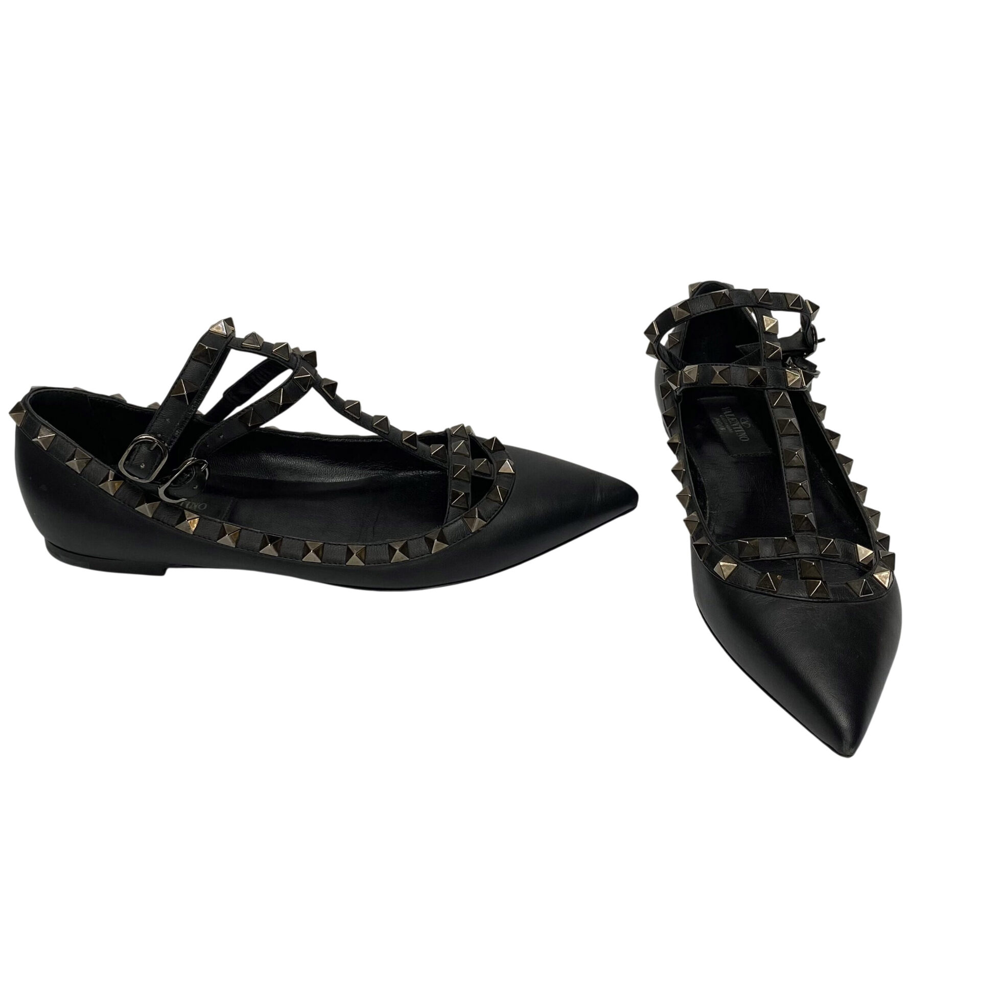 Sapatilha Valentino Garavani Rockstud Preta