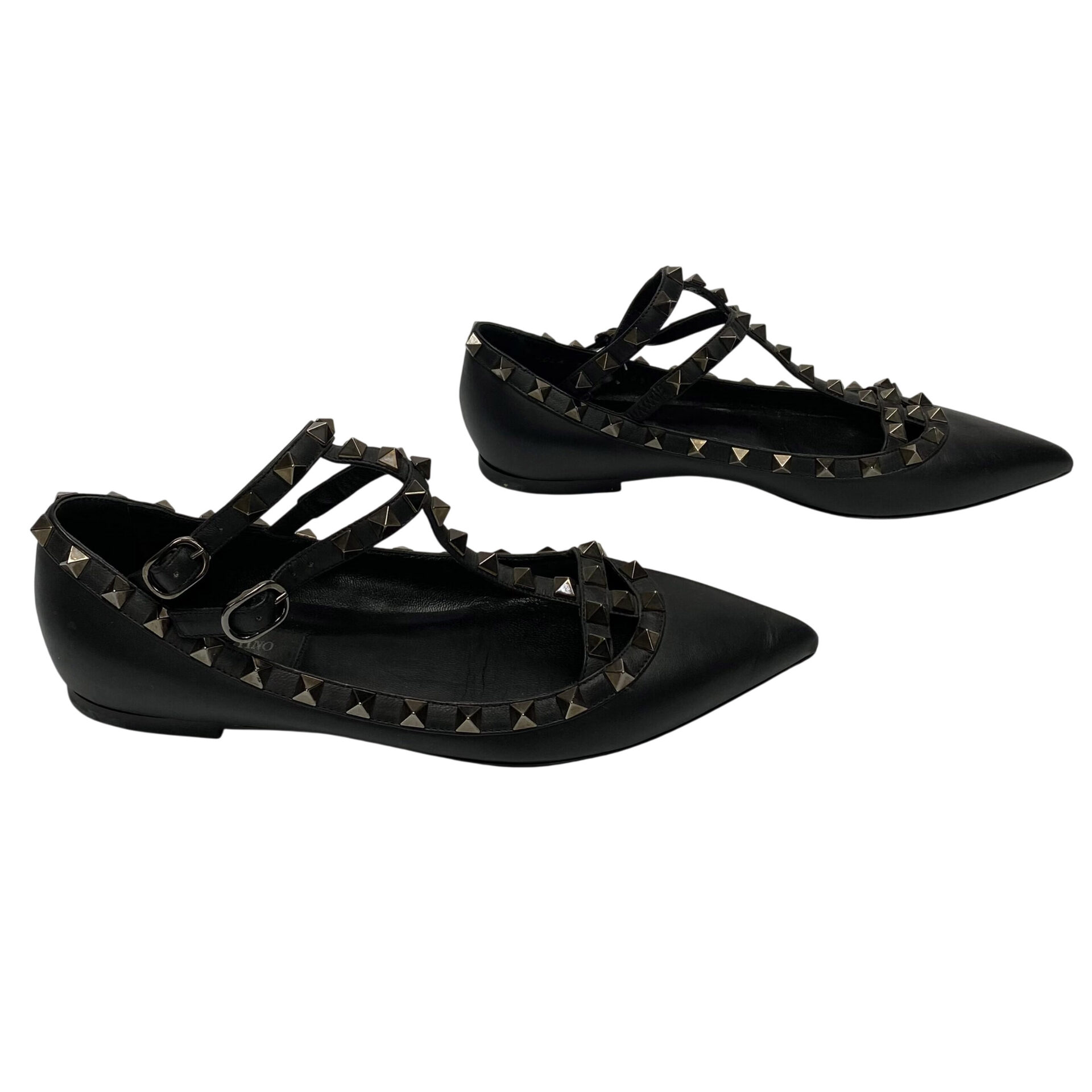 Sapatilha Valentino Garavani Rockstud Preta