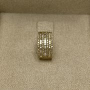 Piercing Ouro Amarelo com Diamantes