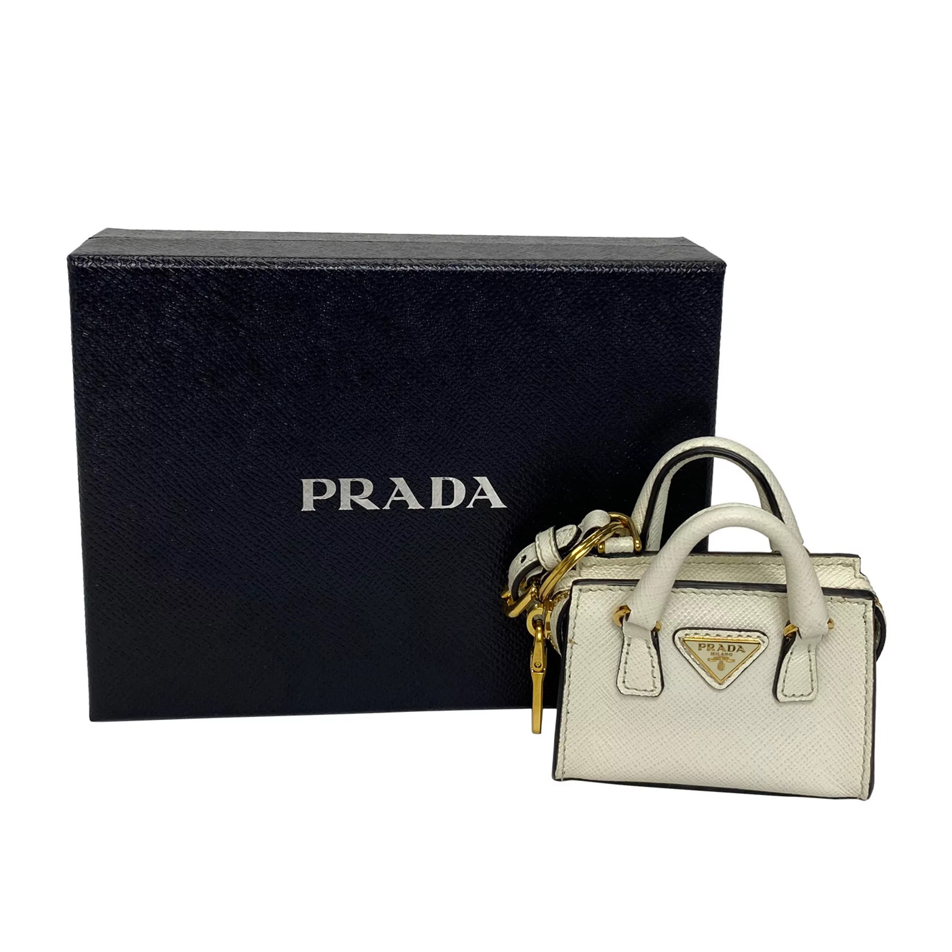 Chaveiro Prada Bolsinha Off White