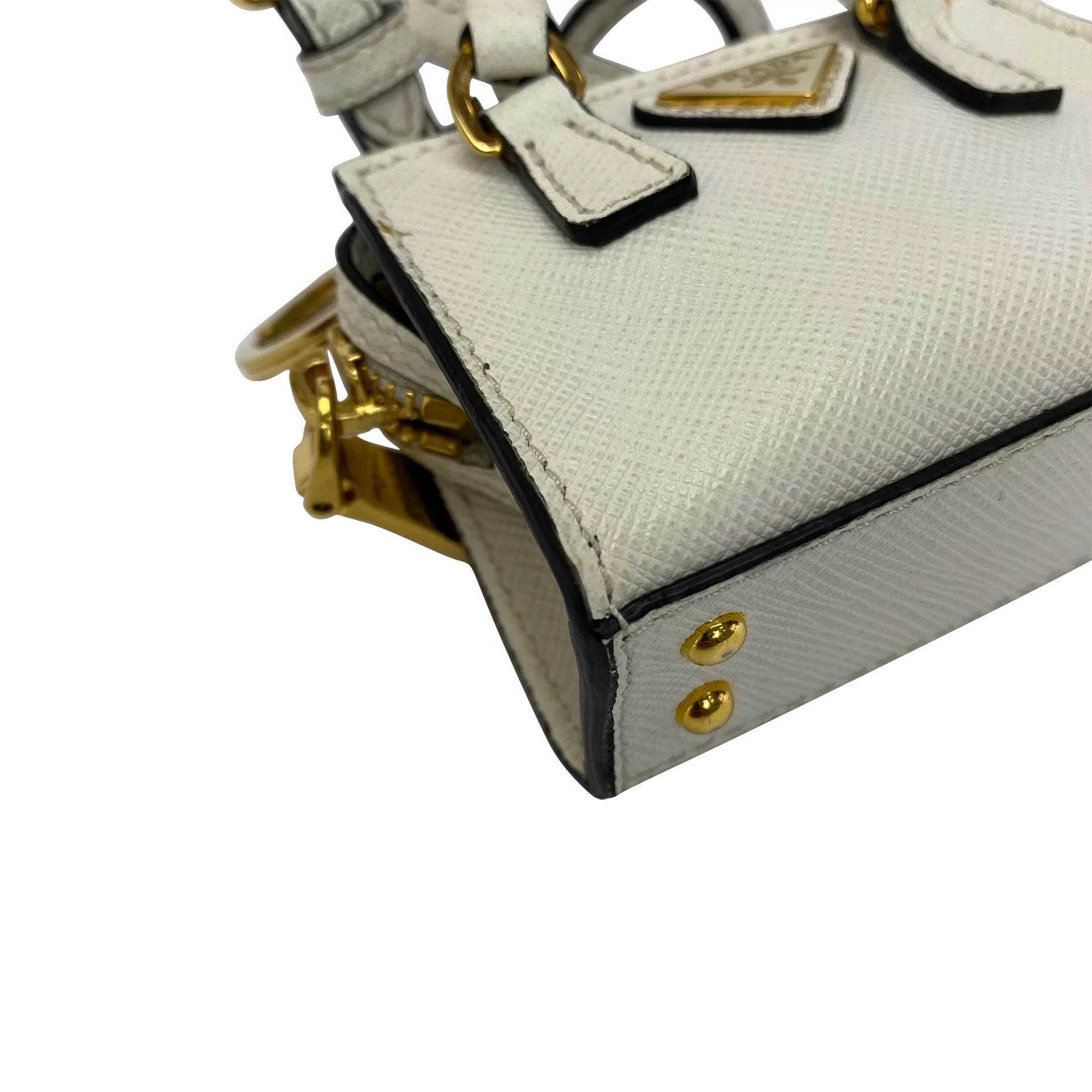 Chaveiro Prada Bolsinha Off White