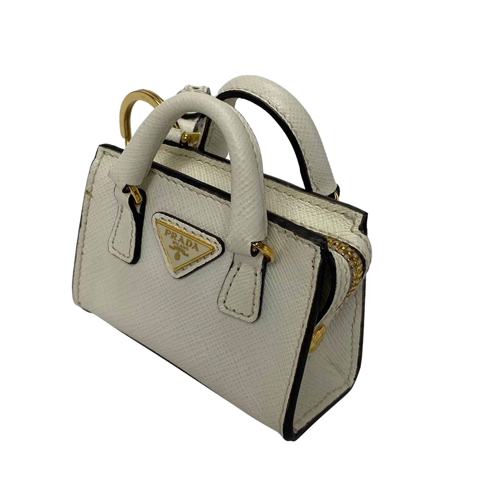 Chaveiro Prada Bolsinha Off White
