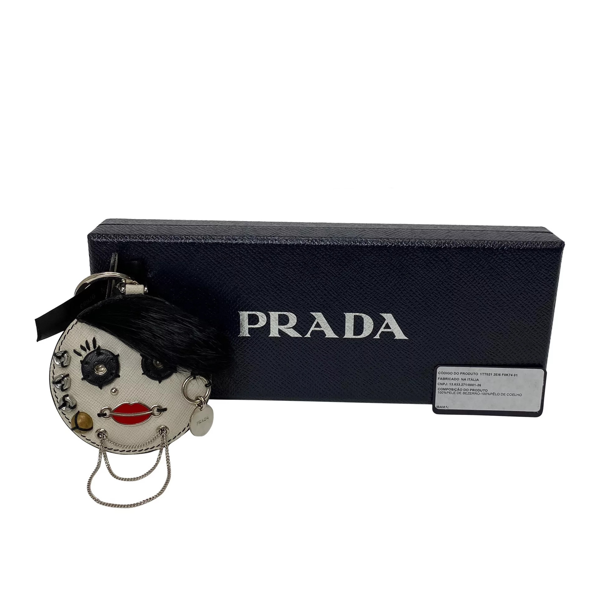 Chaveiro Prada Rock e Espelhinho