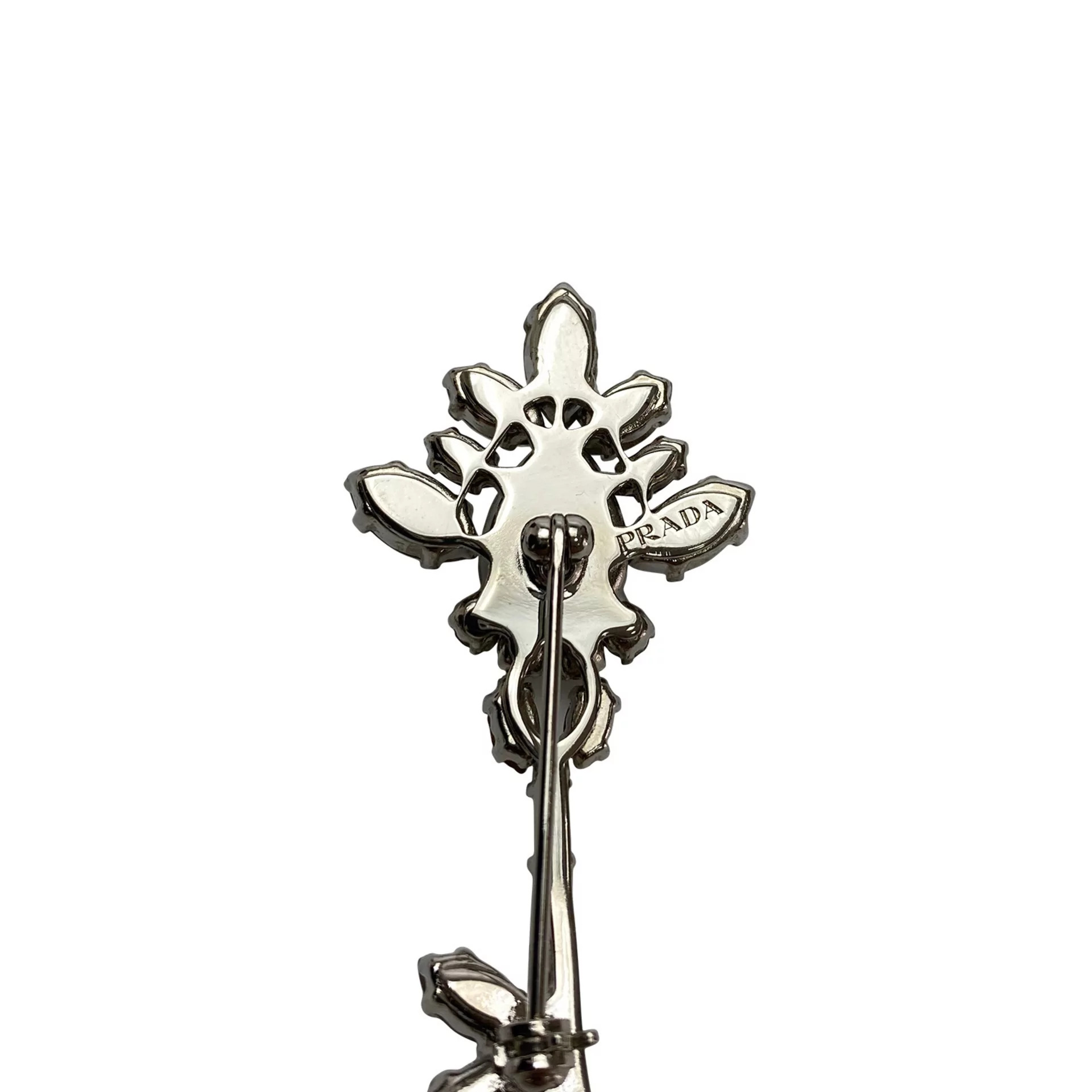 Broche Prada Cristais Swarovski