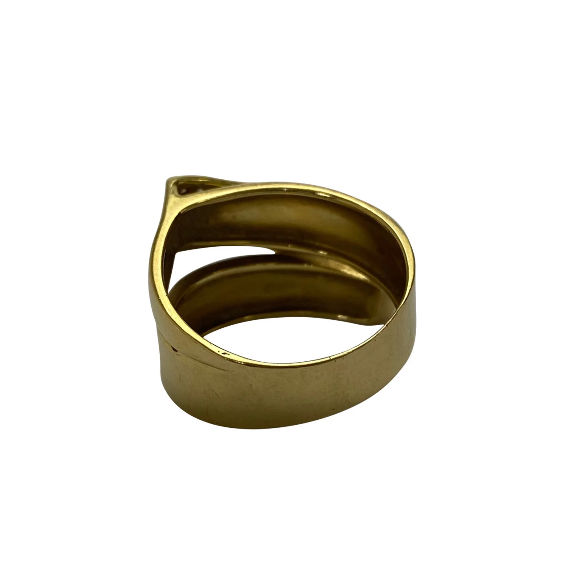 Anel Julio Okubo Ouro Amarelo e Diamantes