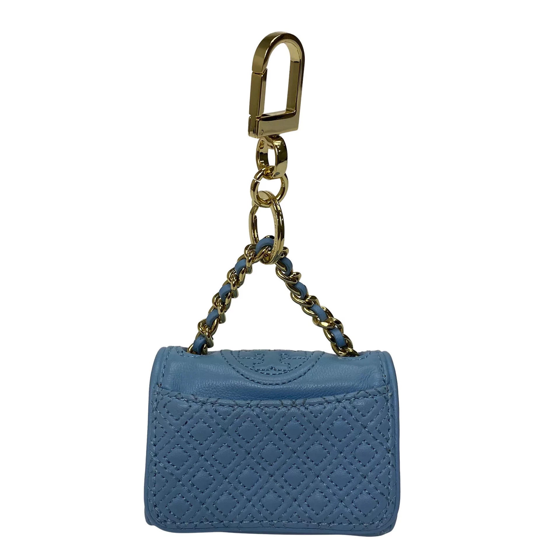 Porta-Moedas Tory Burch Couro Azul