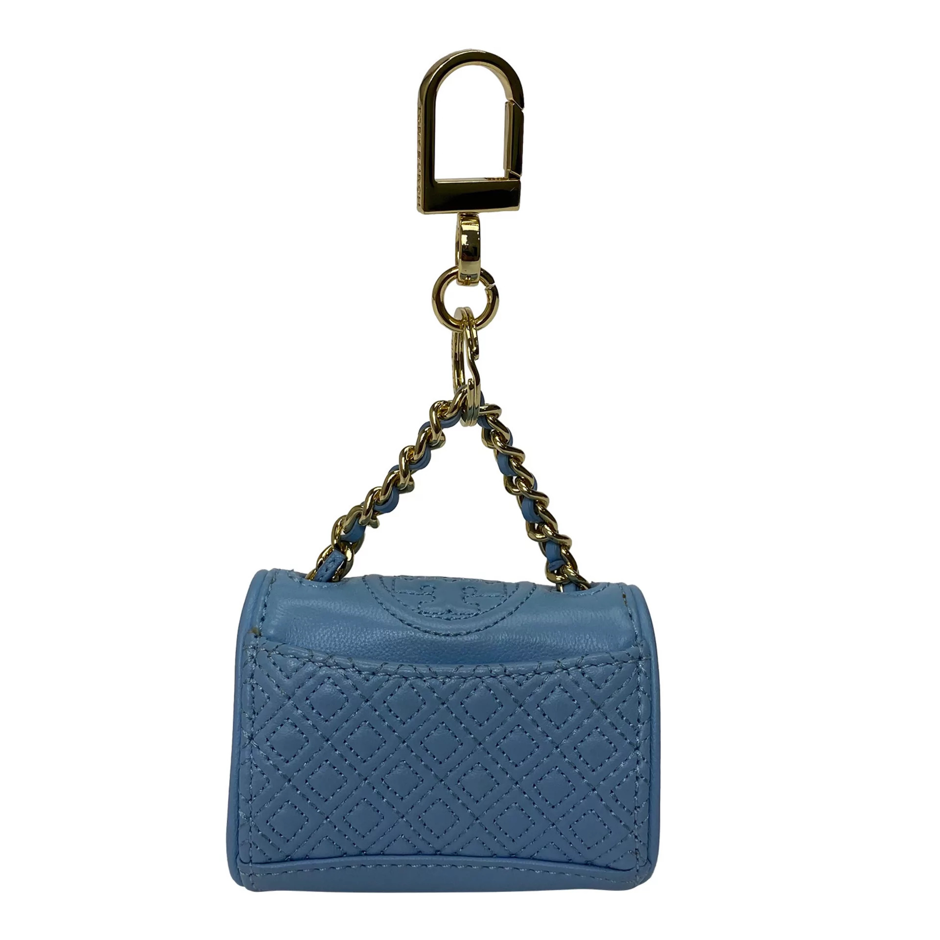 Porta-Moedas Tory Burch Couro Azul