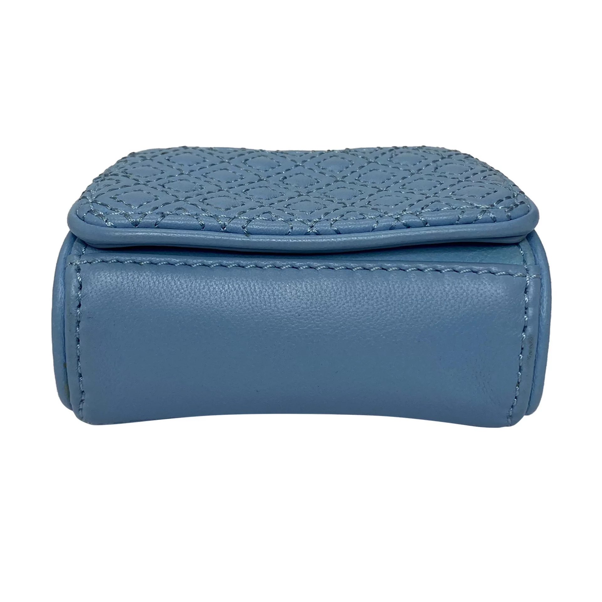 Porta-Moedas Tory Burch Couro Azul