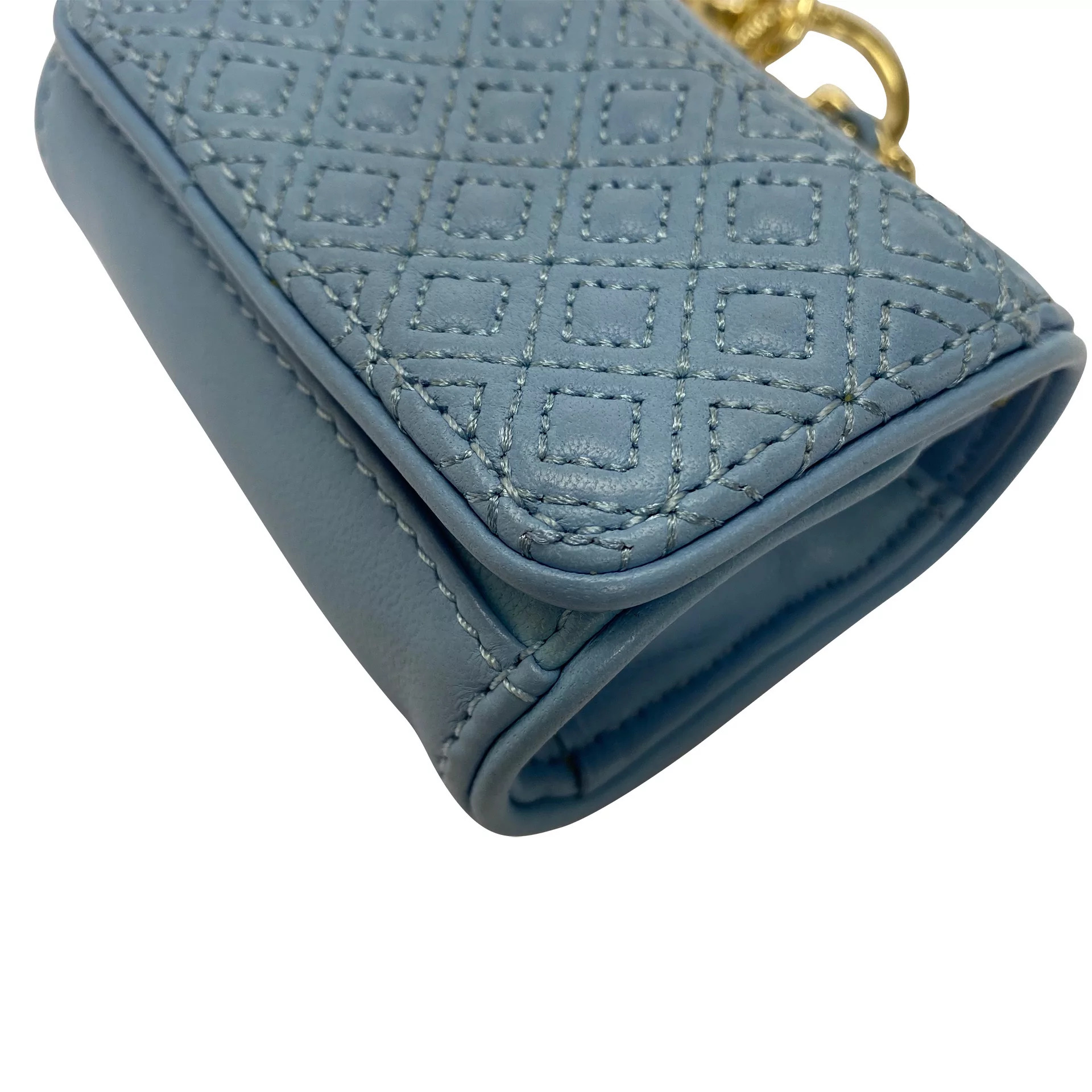 Porta-Moedas Tory Burch Couro Azul