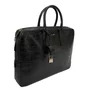 Pasta Masculina YSL Couro Preto