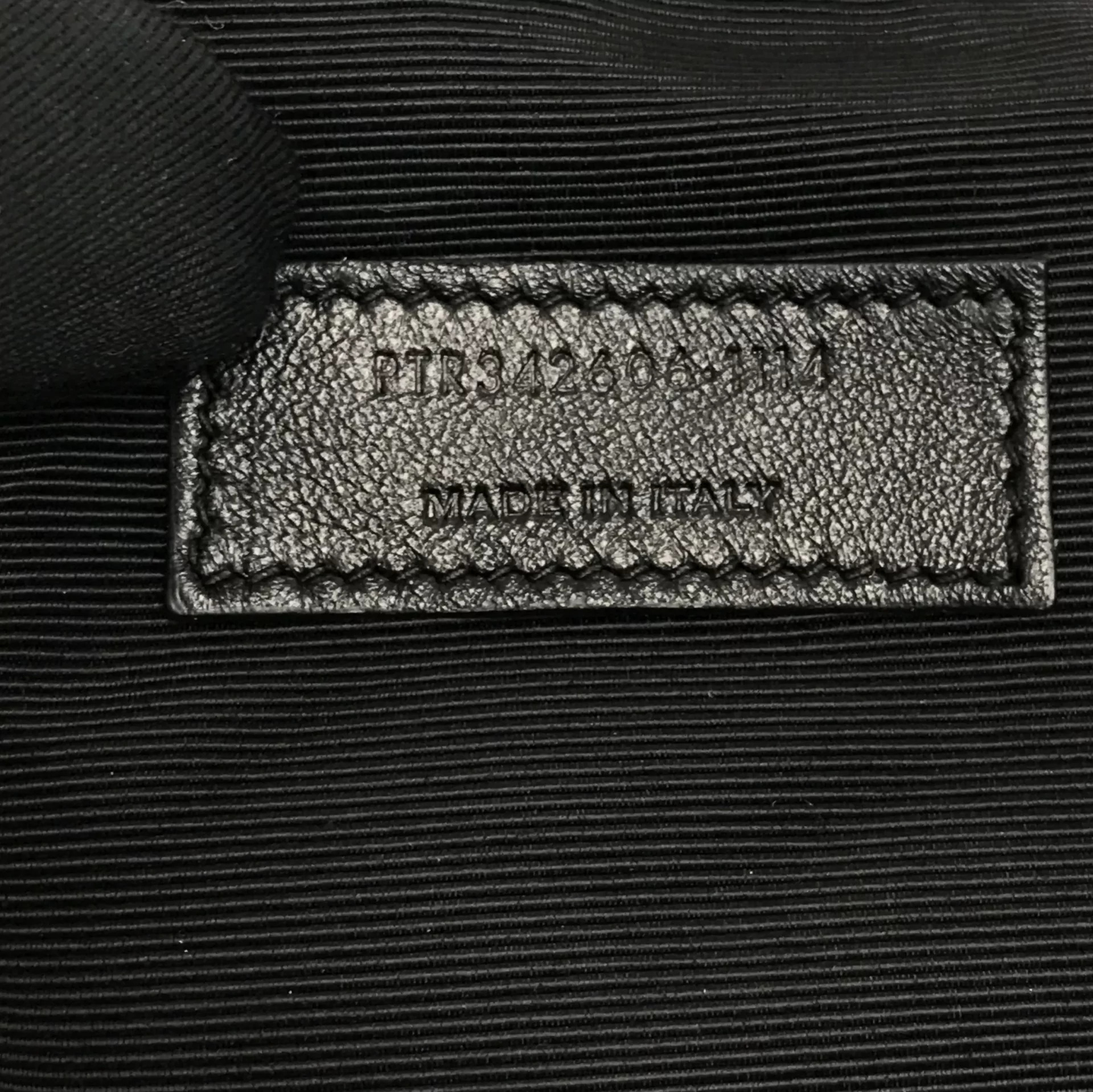 Pasta Masculina YSL Couro Preto