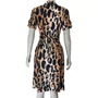 Vestido DVF Seda Estampa Animal Print