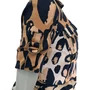 Vestido DVF Seda Estampa Animal Print