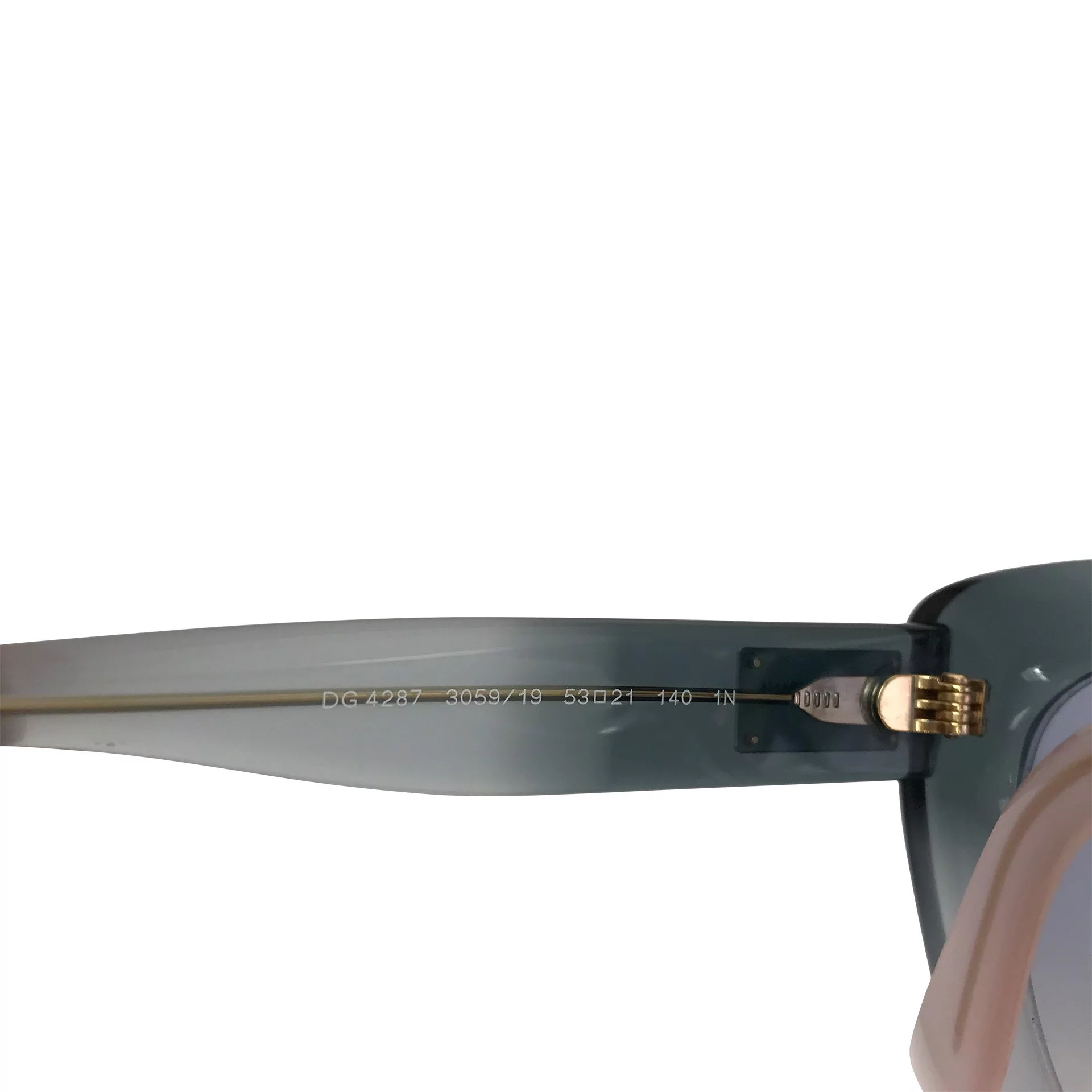 Óculos de Sol Dolce & Gabbana Acetato Cinza e Branco - DG 4287