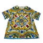 Blusa Dolce & Gabbana Estampa Majolica