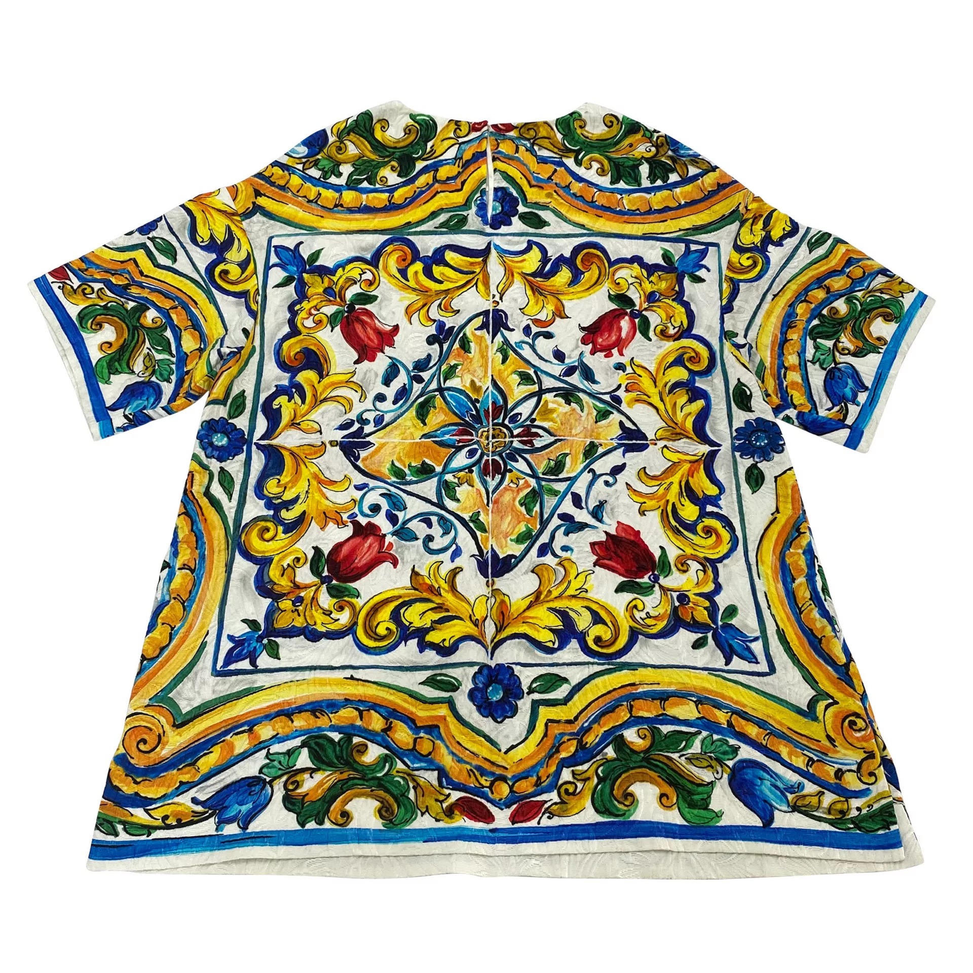 Blusa Dolce & Gabbana Estampa Majolica