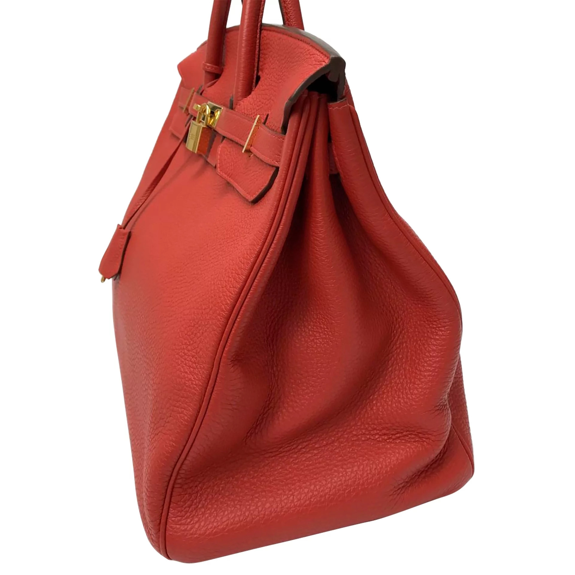Bolsa Hermès Birkin 40 Vermelha