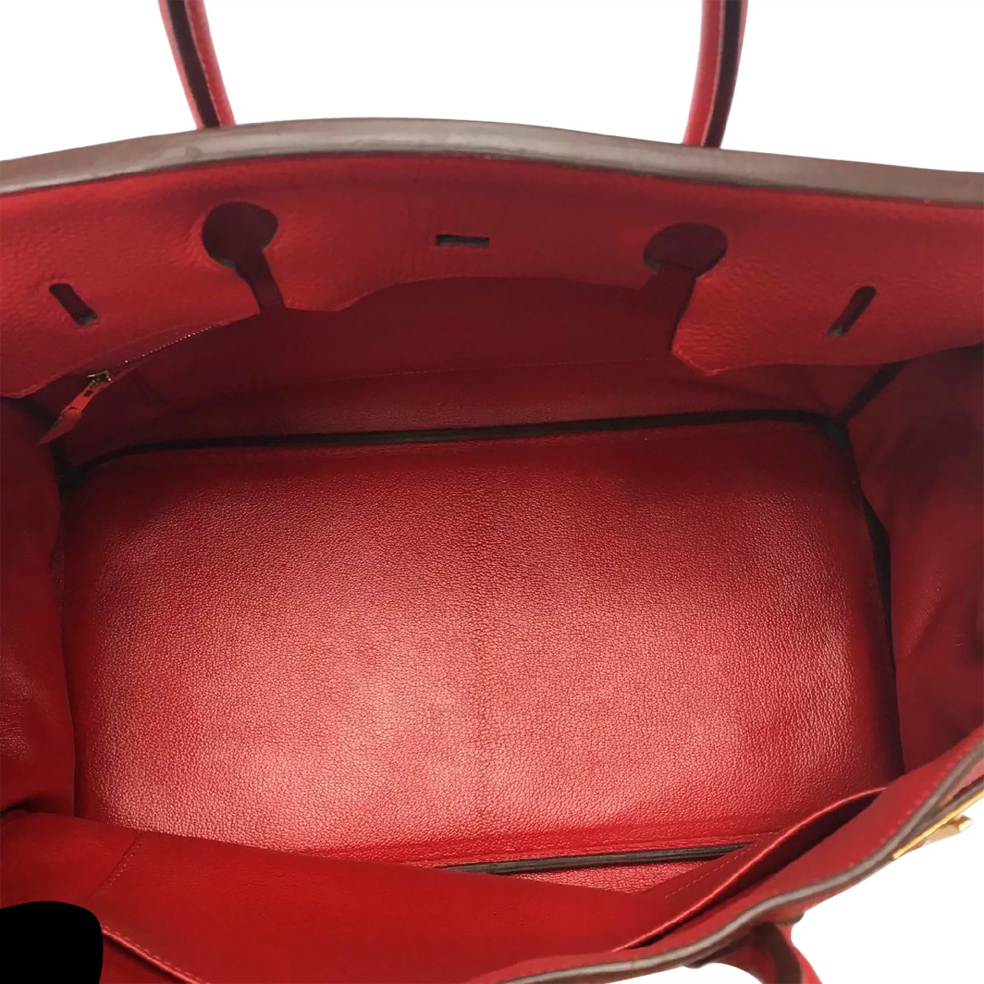 Bolsa Hermès Birkin 40 Vermelha