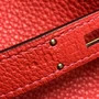 Bolsa Hermès Birkin 40 Vermelha