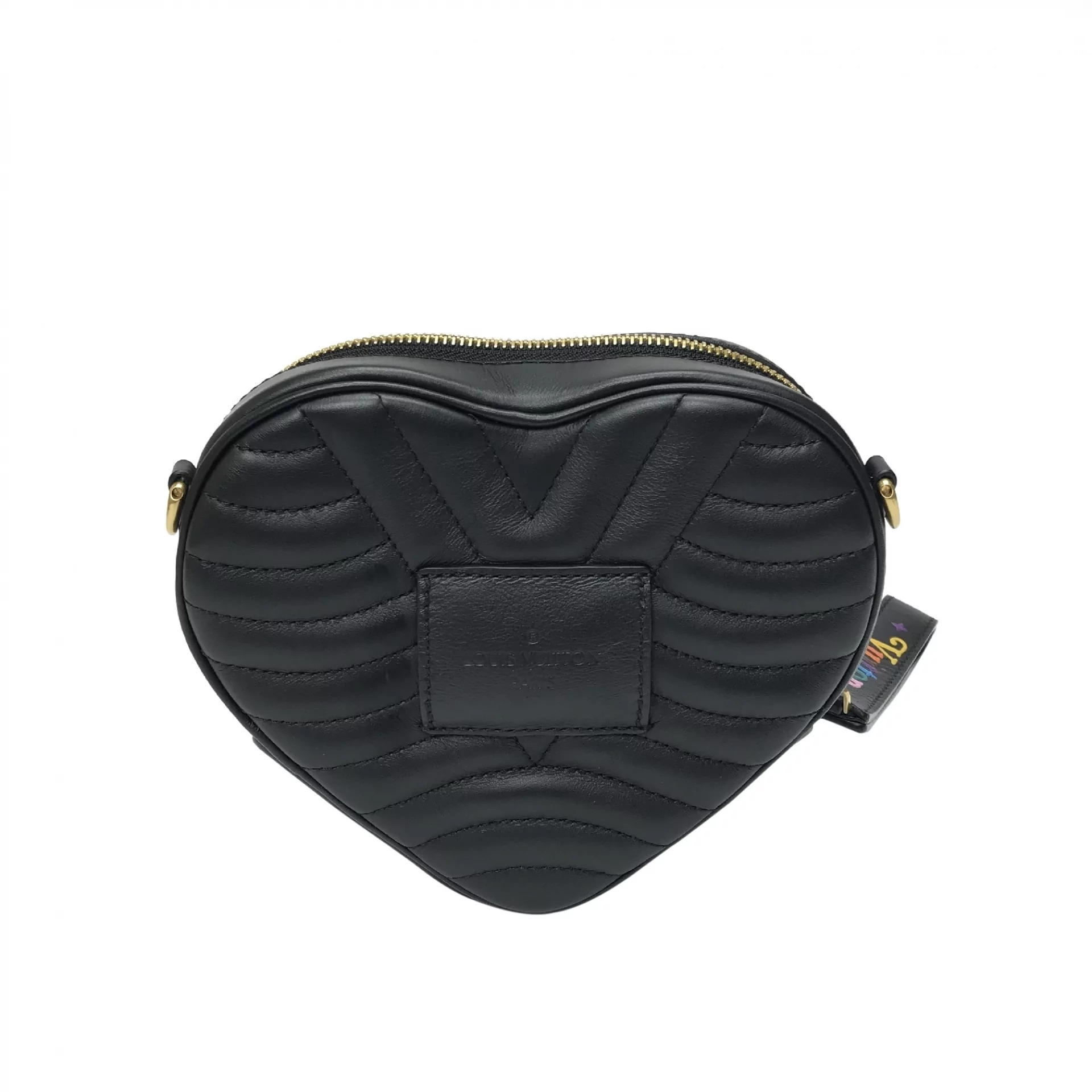 Bolsa Louis Vuitton New Wave Heart Preta