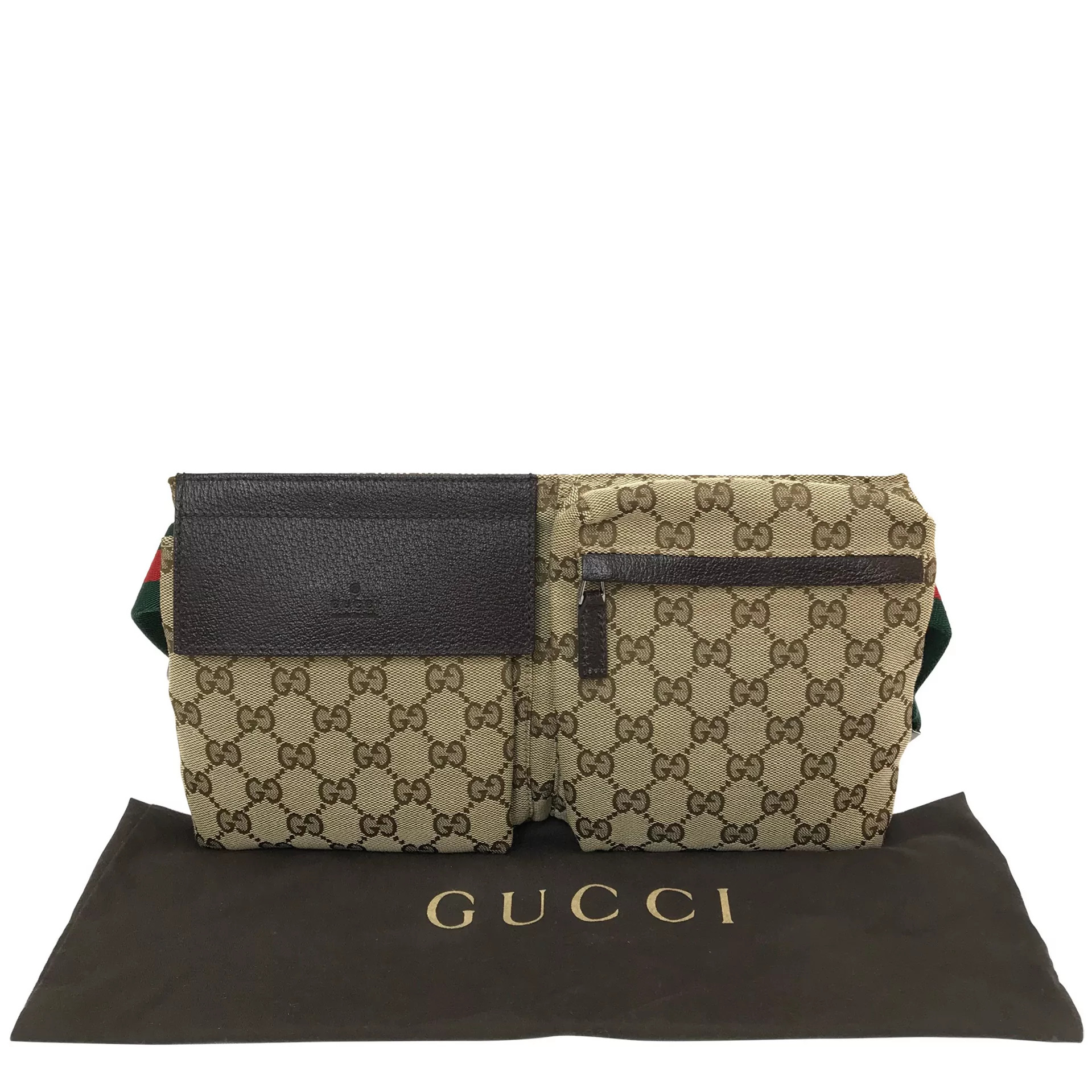 Pochete Gucci Jacquard GG Canvas