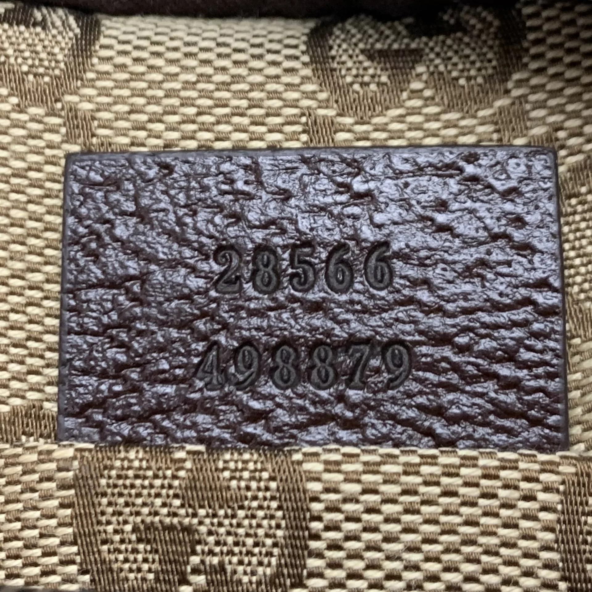 Pochete Gucci Jacquard GG Canvas