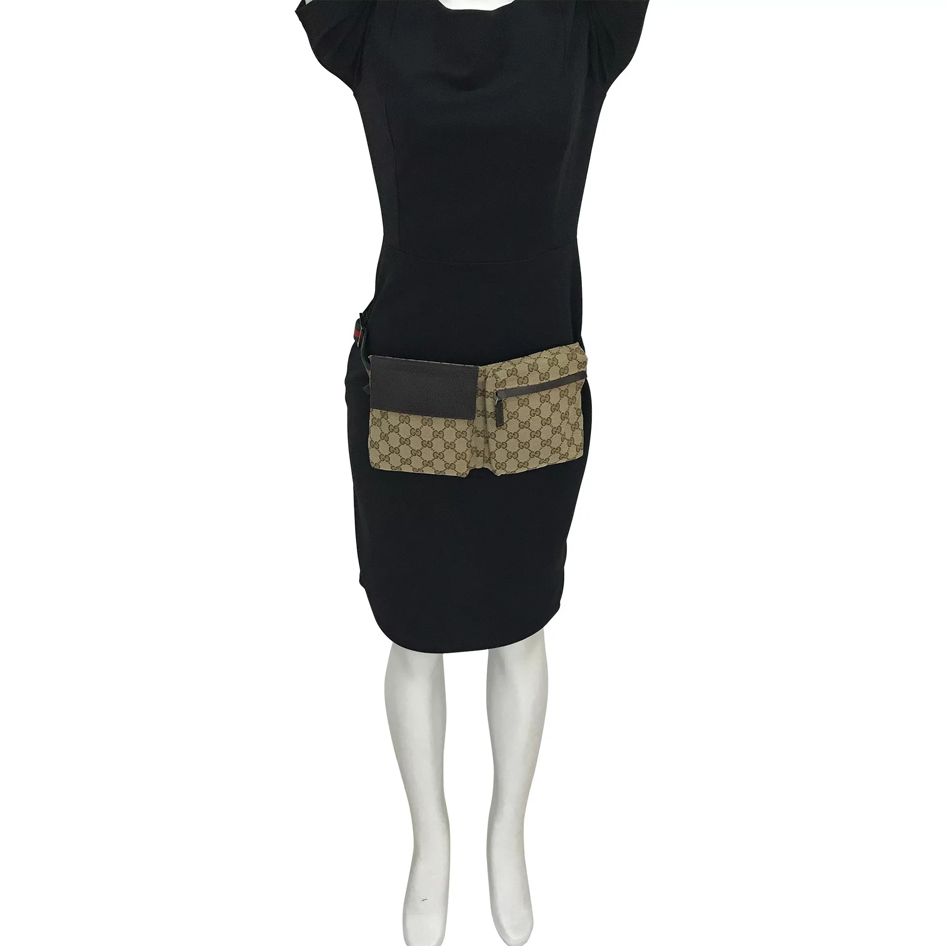 Pochete Gucci Jacquard GG Canvas