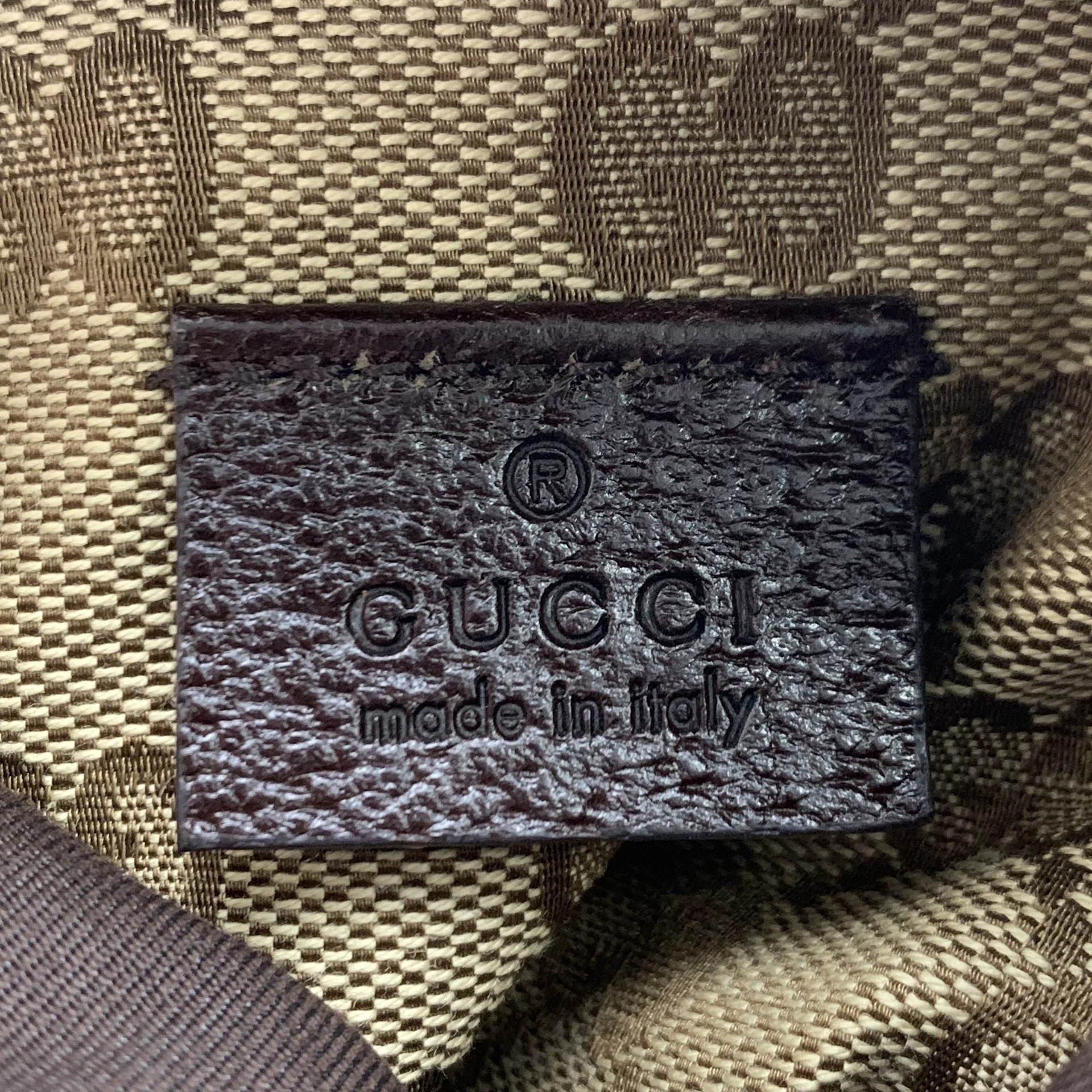 Pochete Gucci Jacquard GG Canvas
