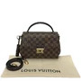 Bolsa Louis Vuitton Croisette Damier Ebene
