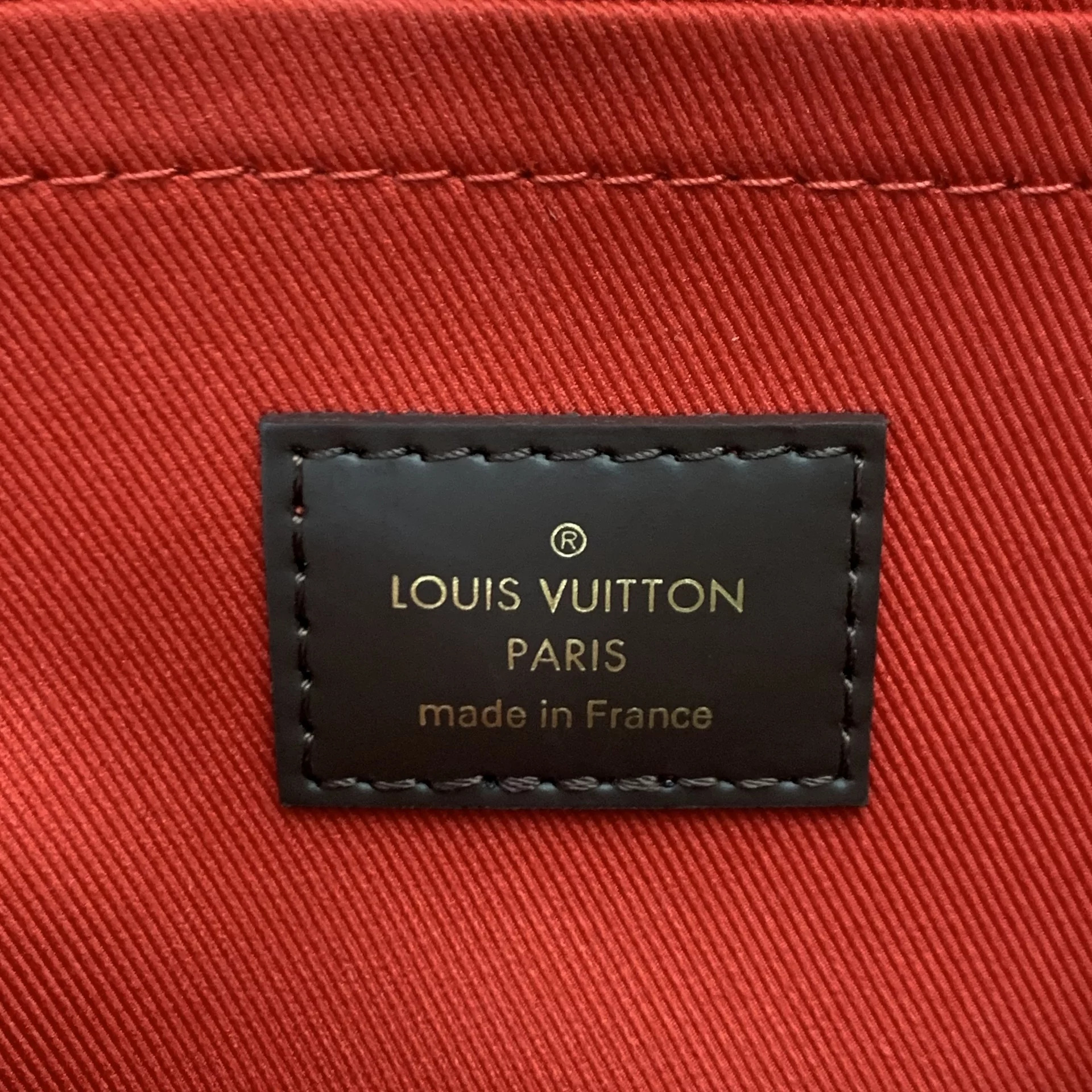 Bolsa Louis Vuitton Croisette Damier Ebene