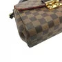 Bolsa Louis Vuitton Croisette Damier Ebene