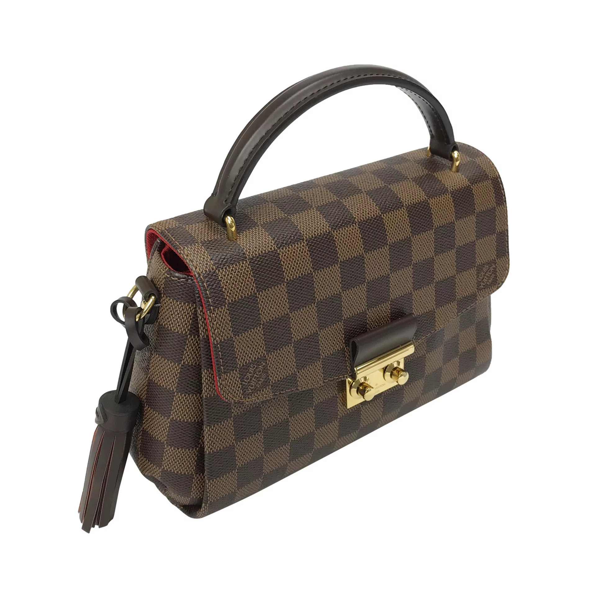 Bolsa Louis Vuitton Croisette Damier Ebene