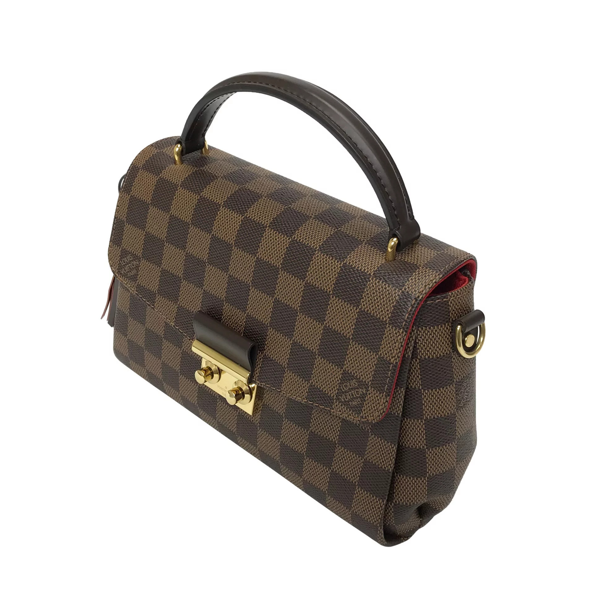 Bolsa Louis Vuitton Croisette Damier Ebene