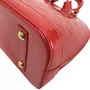 Bolsa Louis Vuitton Alma Verniz Vermelha 