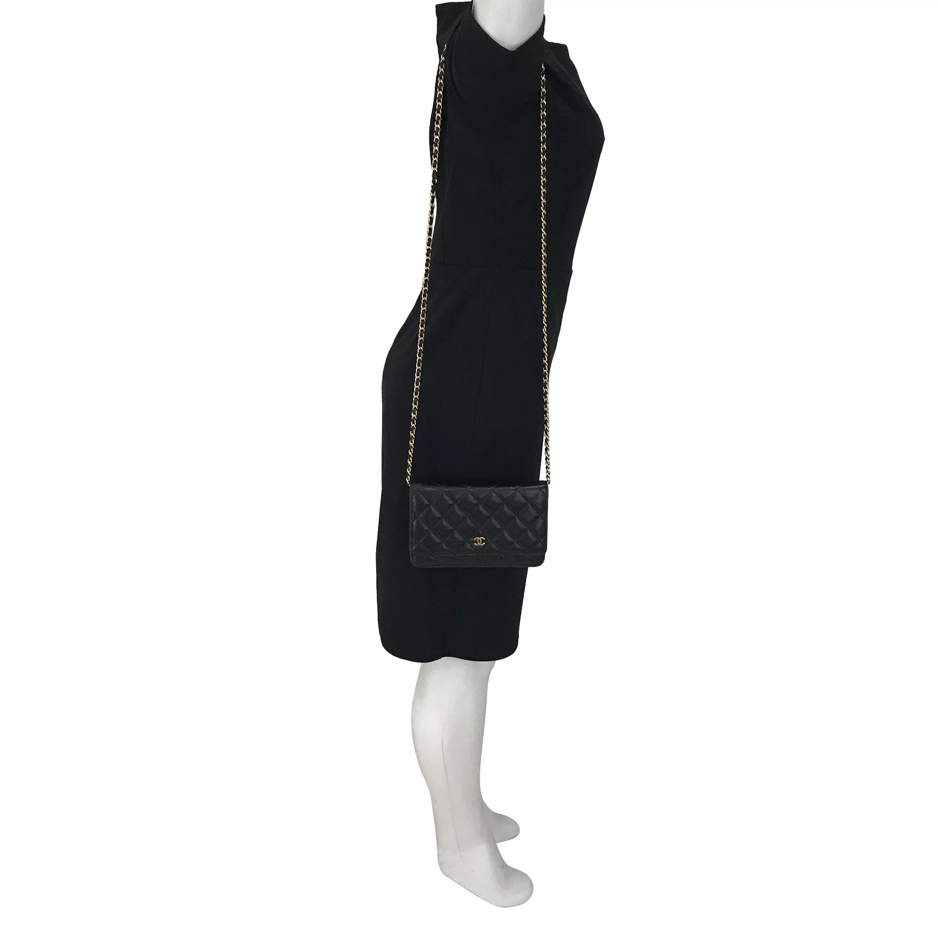 Bolsa Chanel Woc Preta