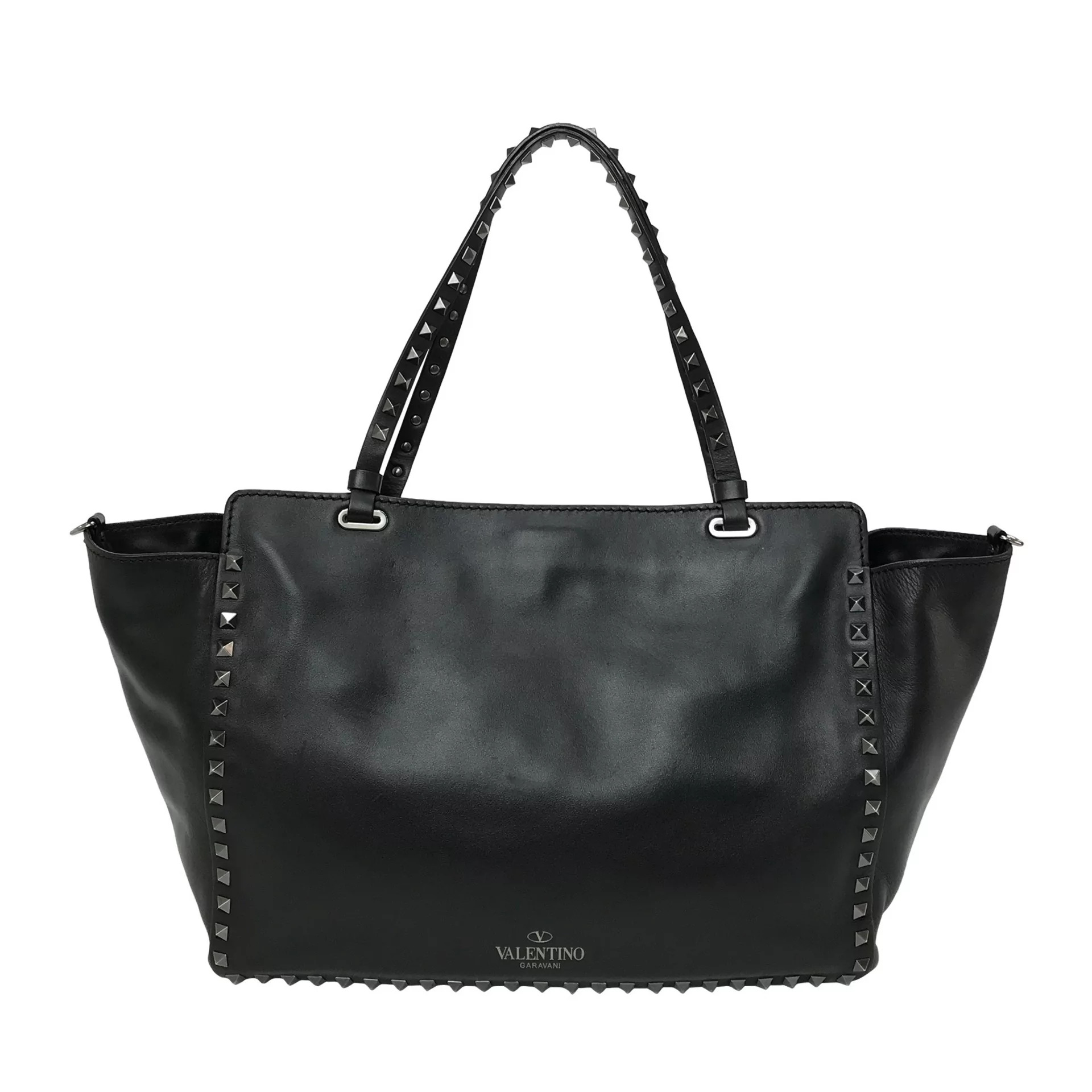 Bolsa Valentino Rockstud Preta