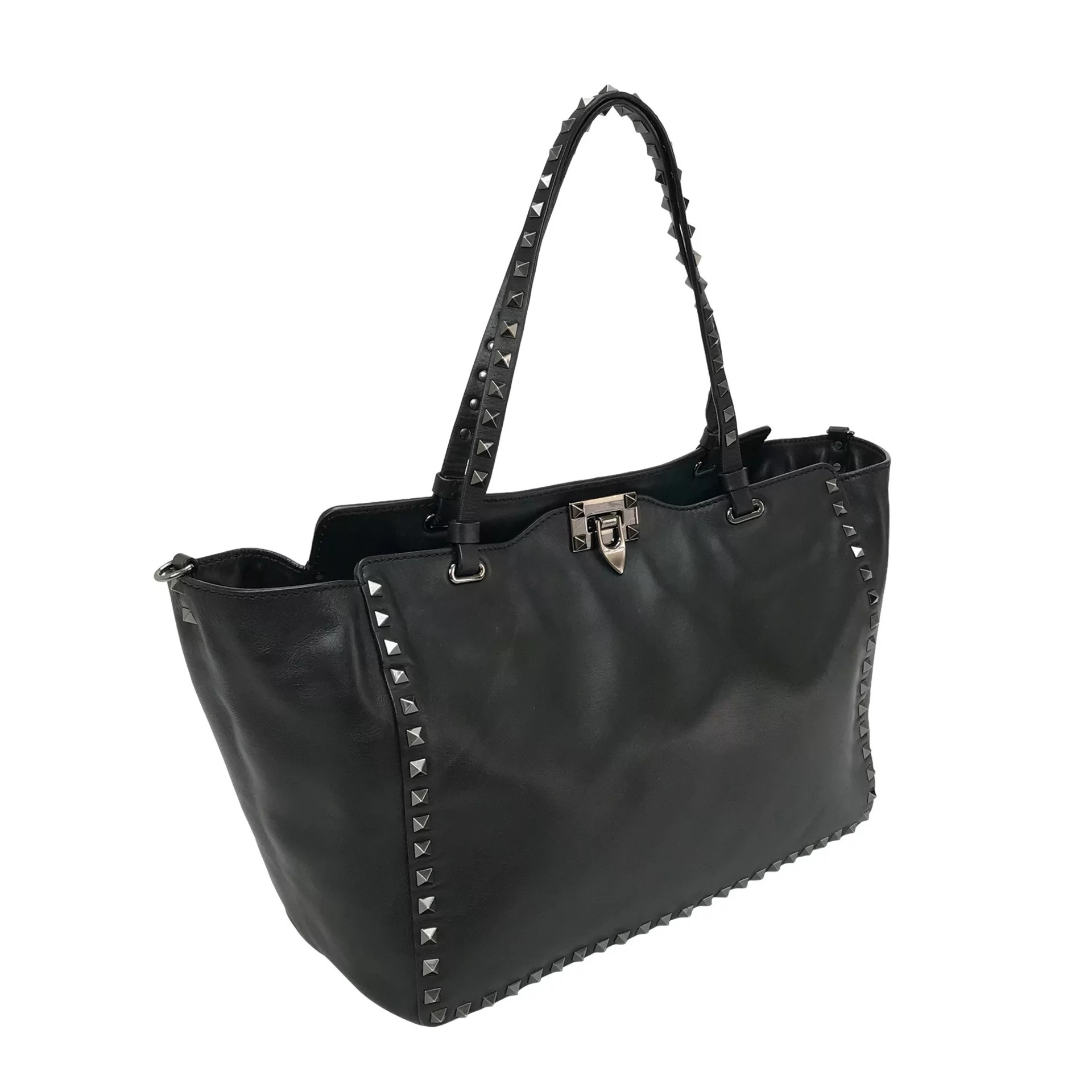 Bolsa Valentino Rockstud Preta