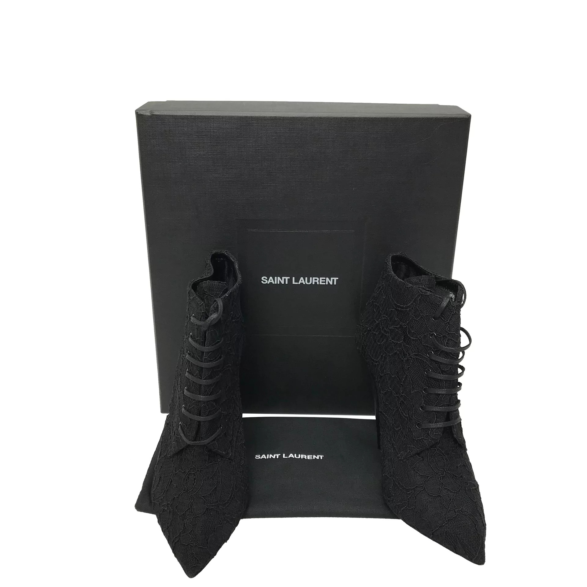 Ankle Boot Saint Laurent Renda Preta