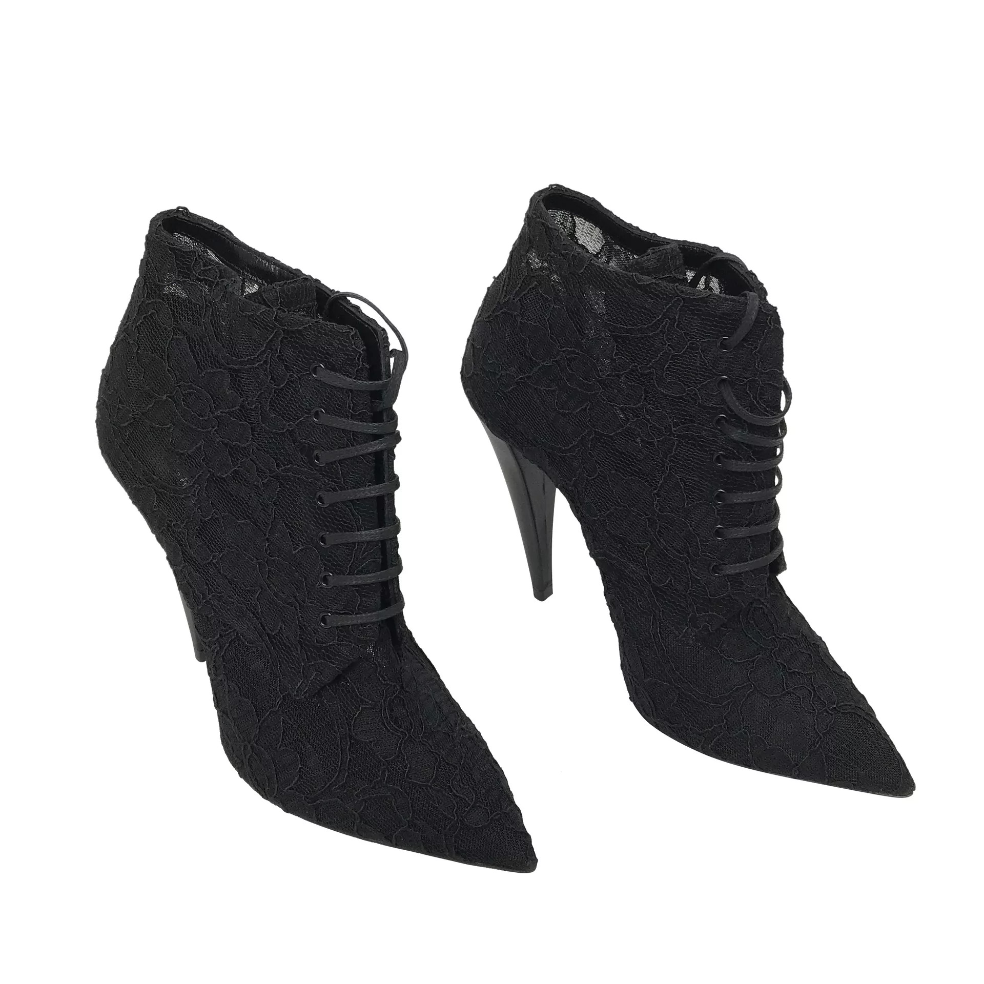 Ankle Boot Saint Laurent Renda Preta